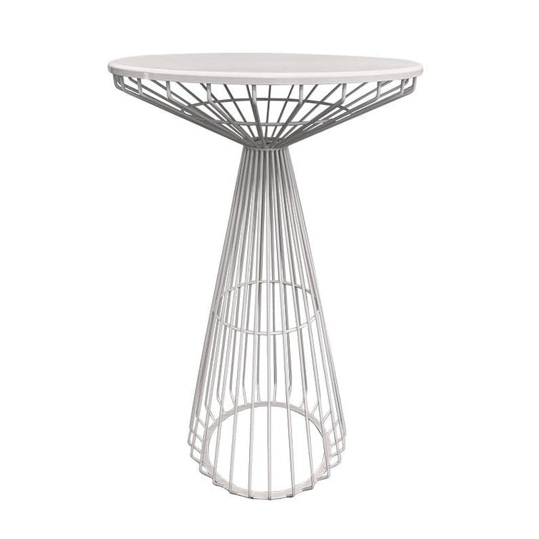 Summer Cocktail Table White – Event City