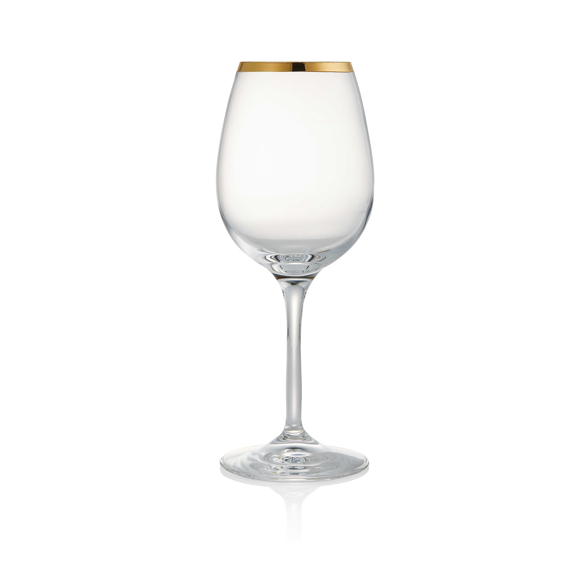 Gold Rim Wine Glass – Event City