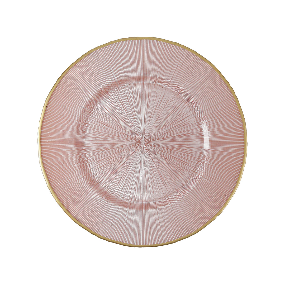 Blush Timeless Glass Charger – Event City
